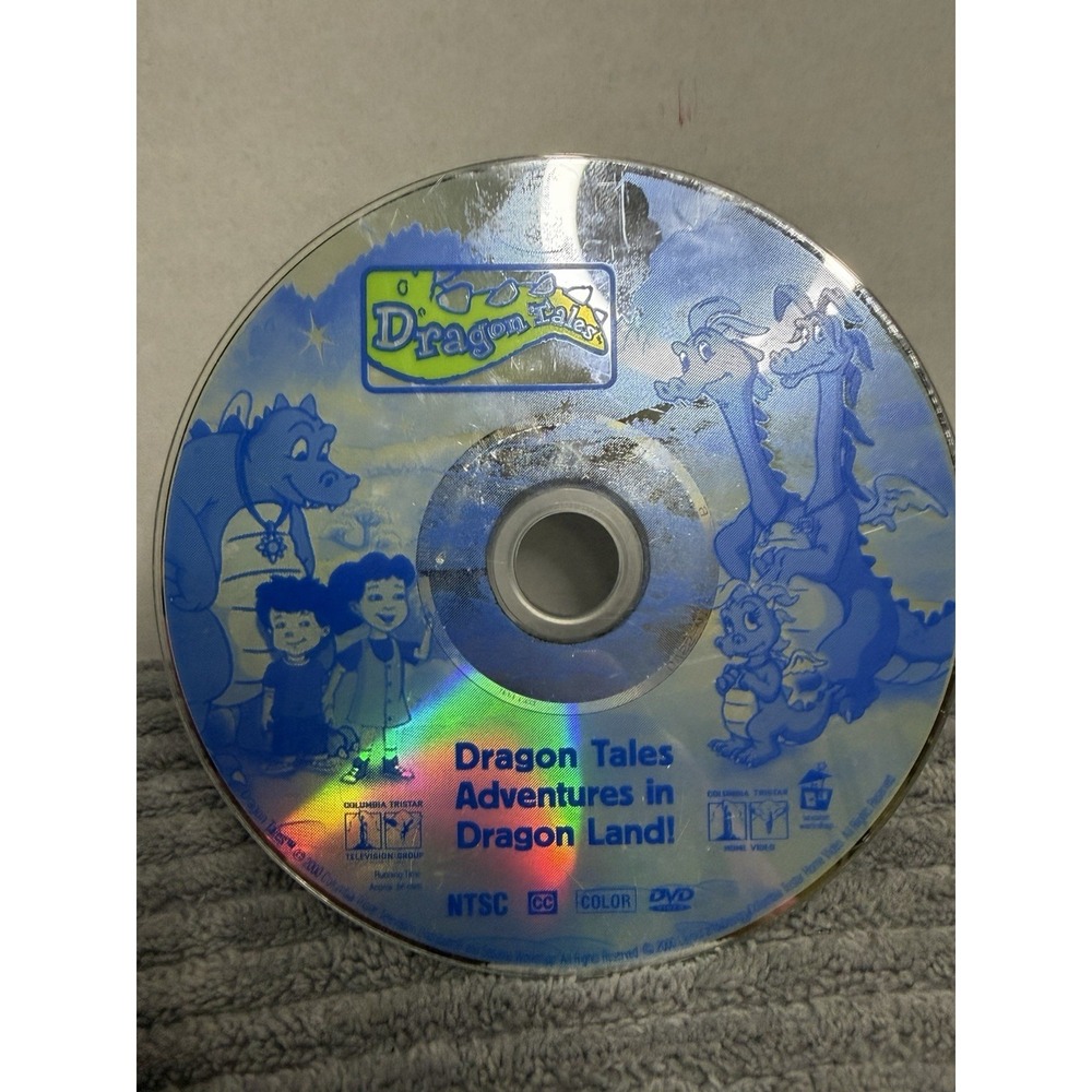 TESTED WORKING Dragon Tales - Adventures in Dragon Land - DVD Only